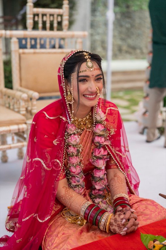 Shivani and Abhishek — the ceremony