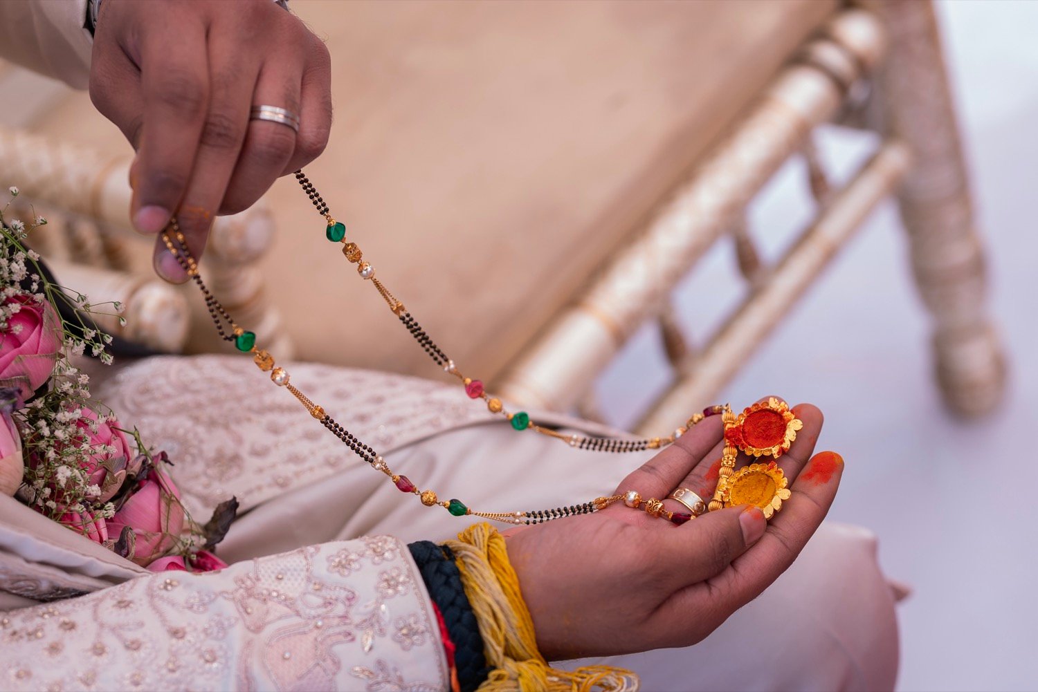 Shivani and Abhishek — the ceremony