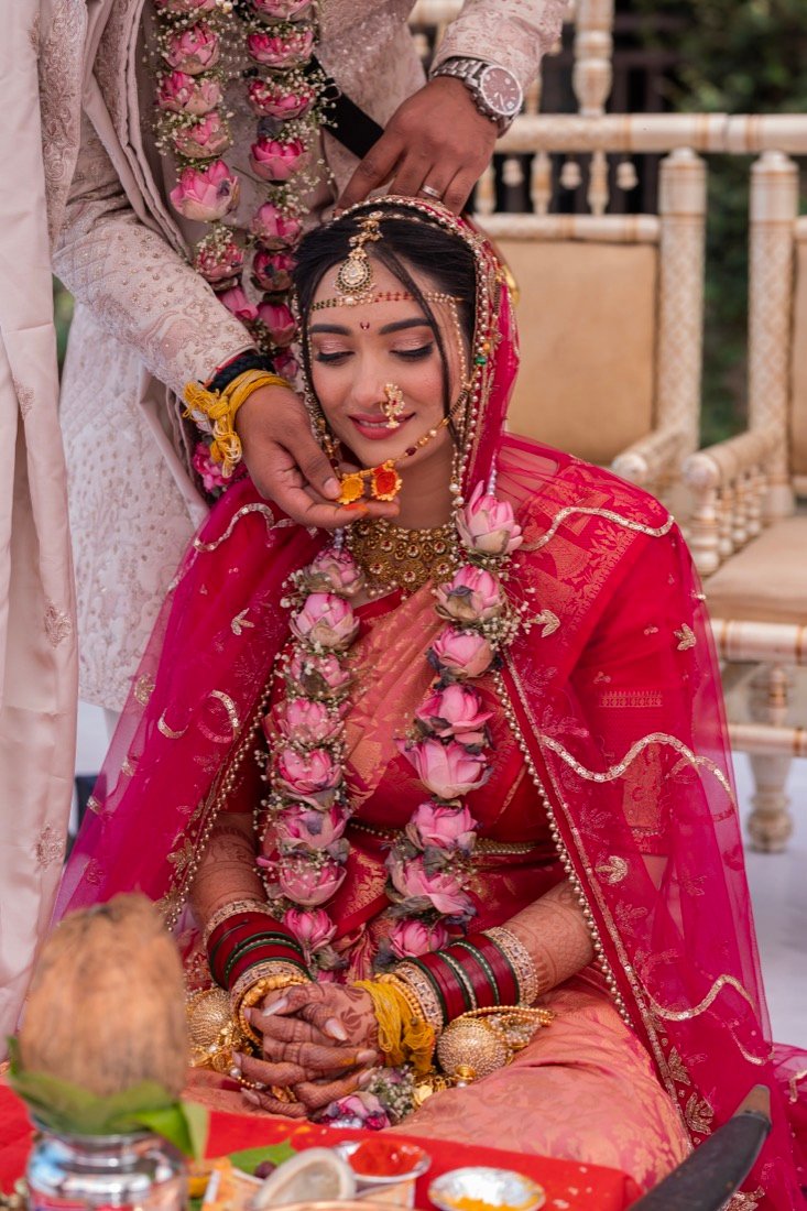 Shivani and Abhishek — the ceremony