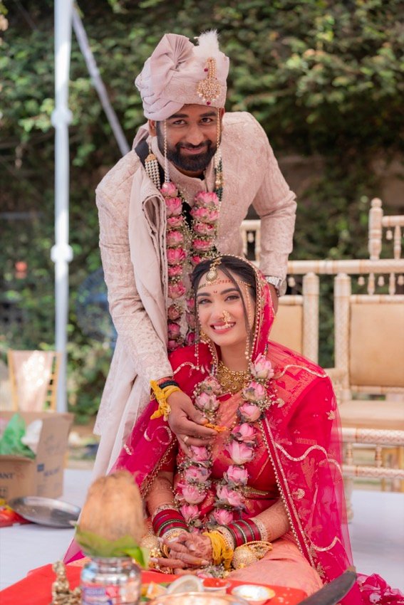 Shivani and Abhishek — the ceremony