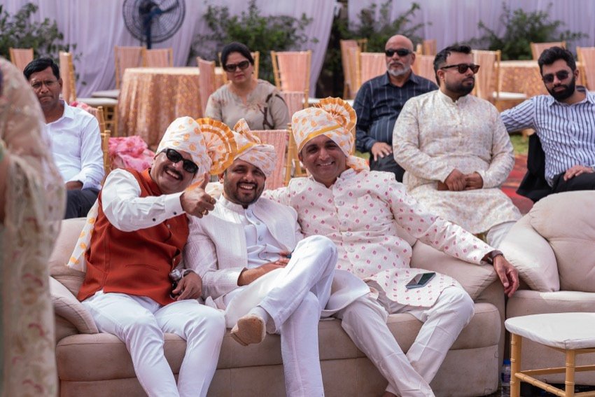 Shivani and Abhishek — the ceremony