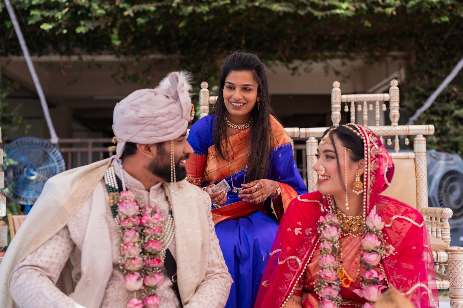 Shivani and Abhishek — the ceremony