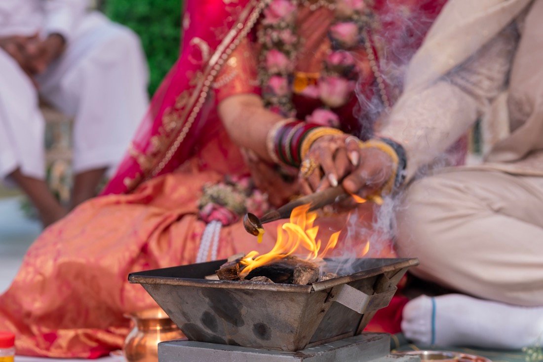 Shivani and Abhishek — the ceremony