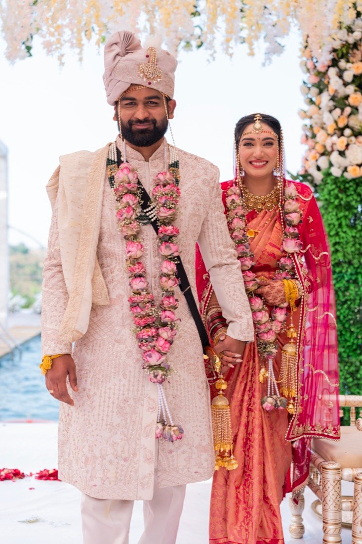 Shivani and Abhishek — the ceremony