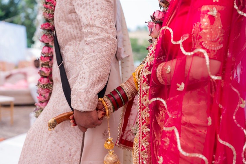Shivani and Abhishek — the ceremony
