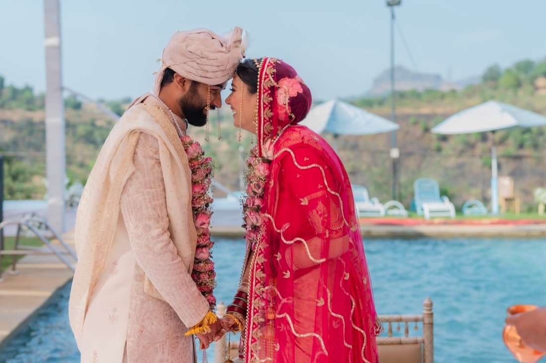 Shivani and Abhishek — the ceremony