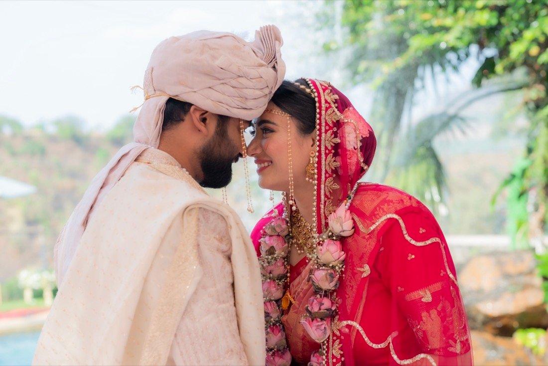 Shivani and Abhishek — the ceremony