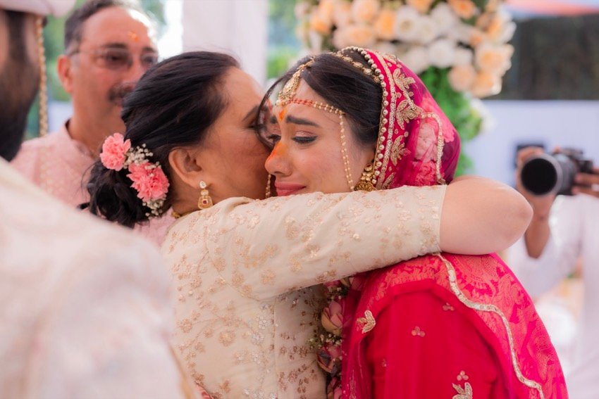 Shivani and Abhishek — the ceremony