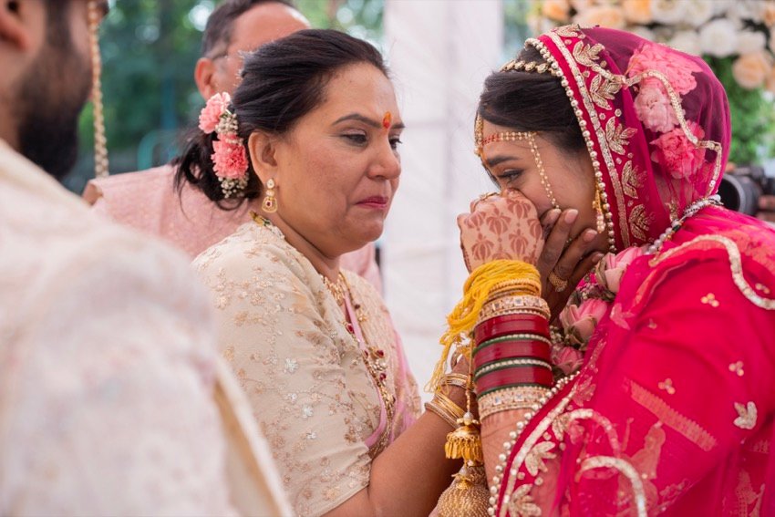 Shivani and Abhishek — the ceremony