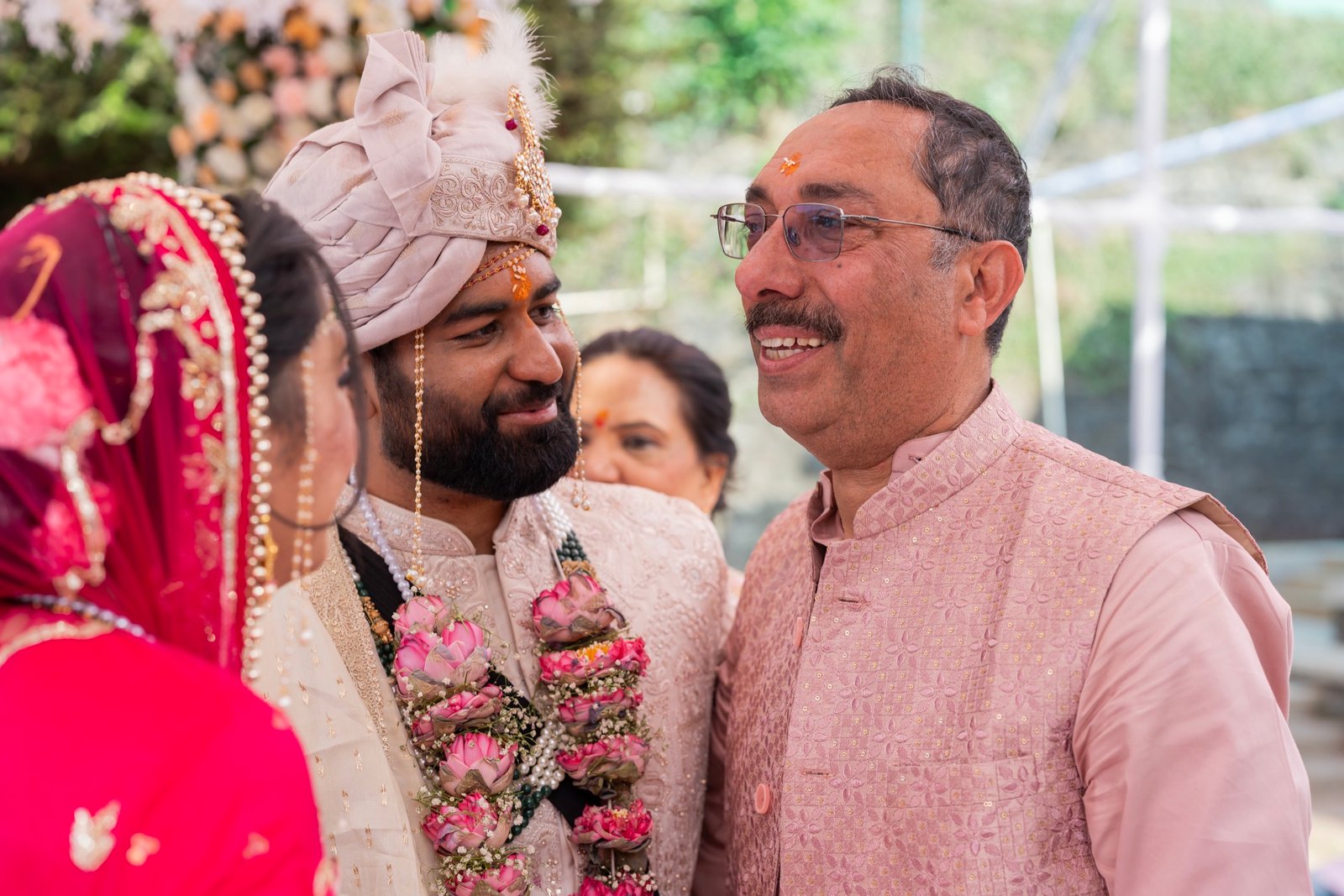 Shivani and Abhishek — the ceremony