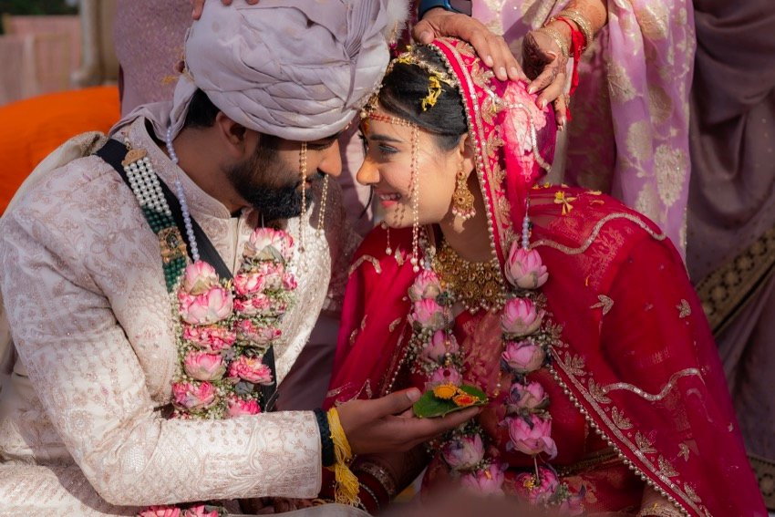 Shivani and Abhishek — the ceremony