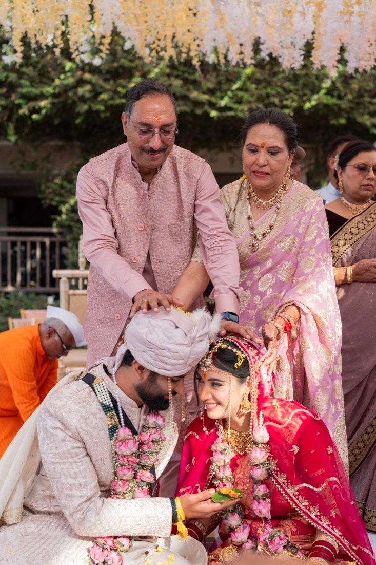 Shivani and Abhishek — the ceremony