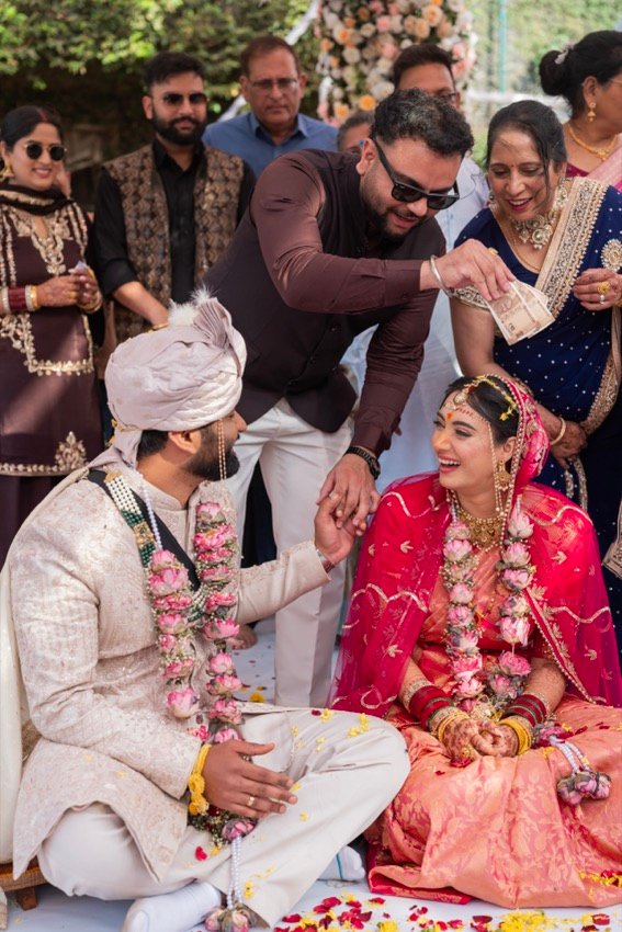 Shivani and Abhishek — the ceremony