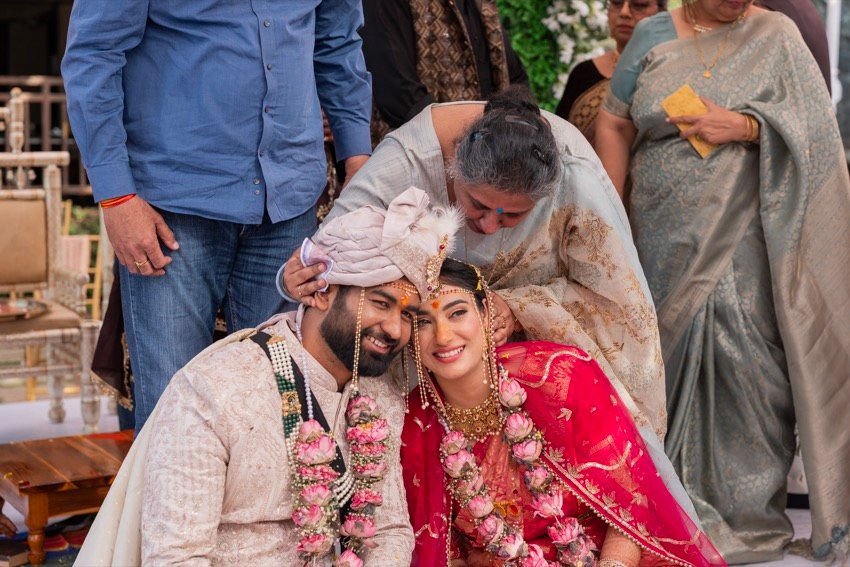 Shivani and Abhishek — the ceremony