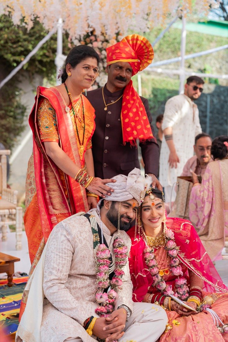 Shivani and Abhishek — the ceremony