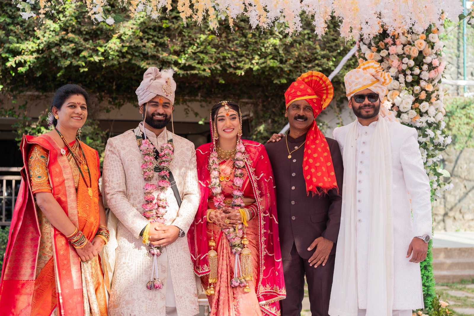Shivani and Abhishek — the ceremony