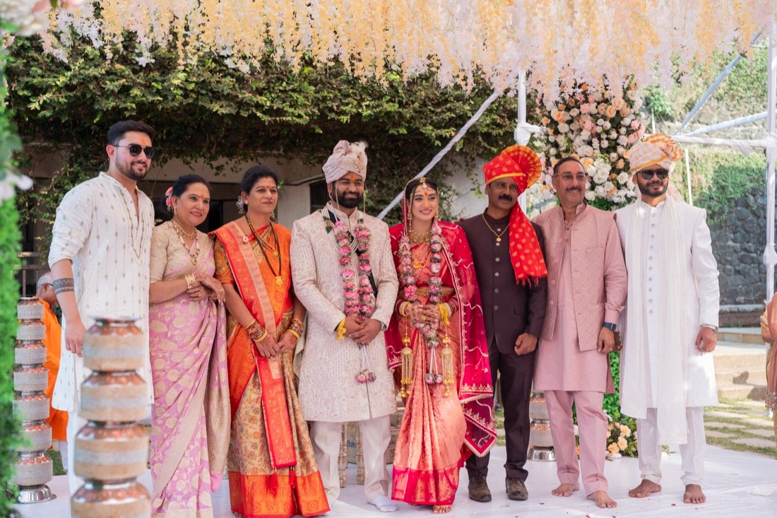 Shivani and Abhishek — the ceremony