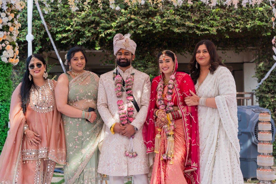 Shivani and Abhishek — the ceremony