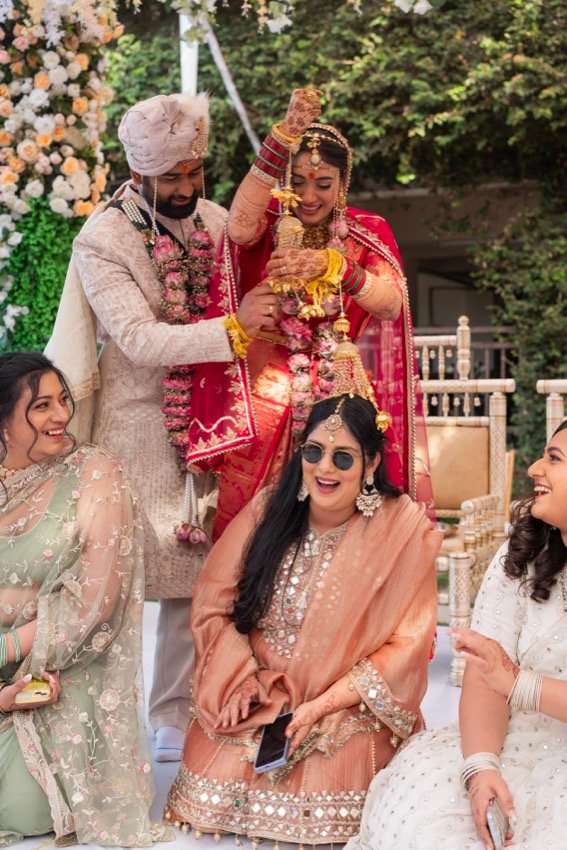 Shivani and Abhishek — the ceremony