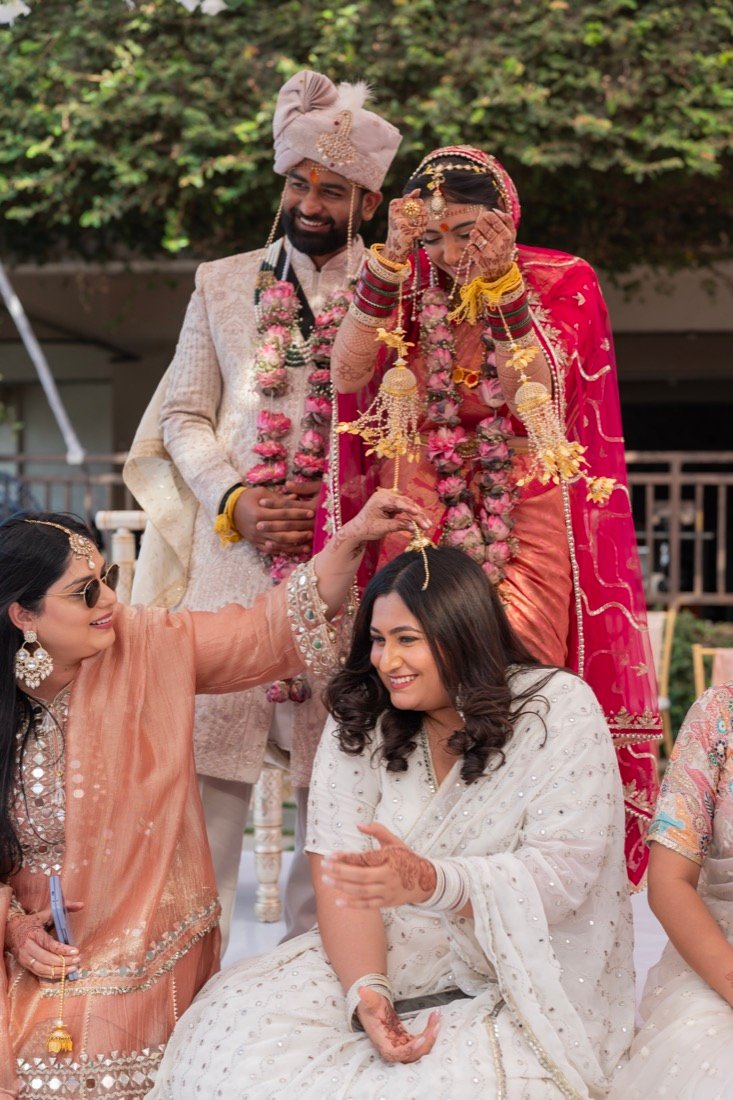 Shivani and Abhishek — the ceremony