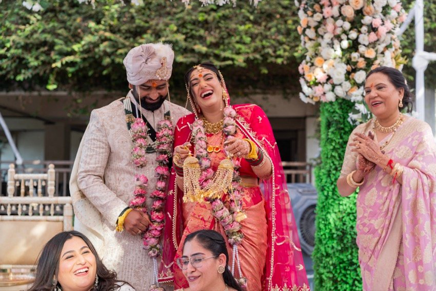 Shivani and Abhishek — the ceremony