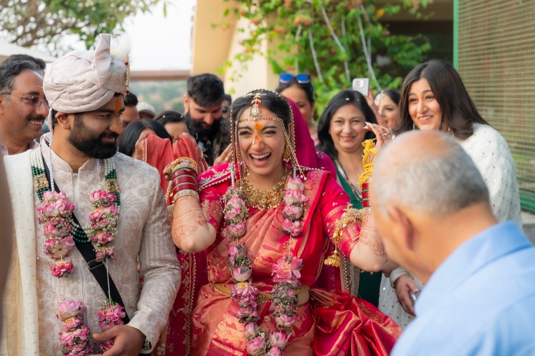 Shivani and Abhishek — the ceremony
