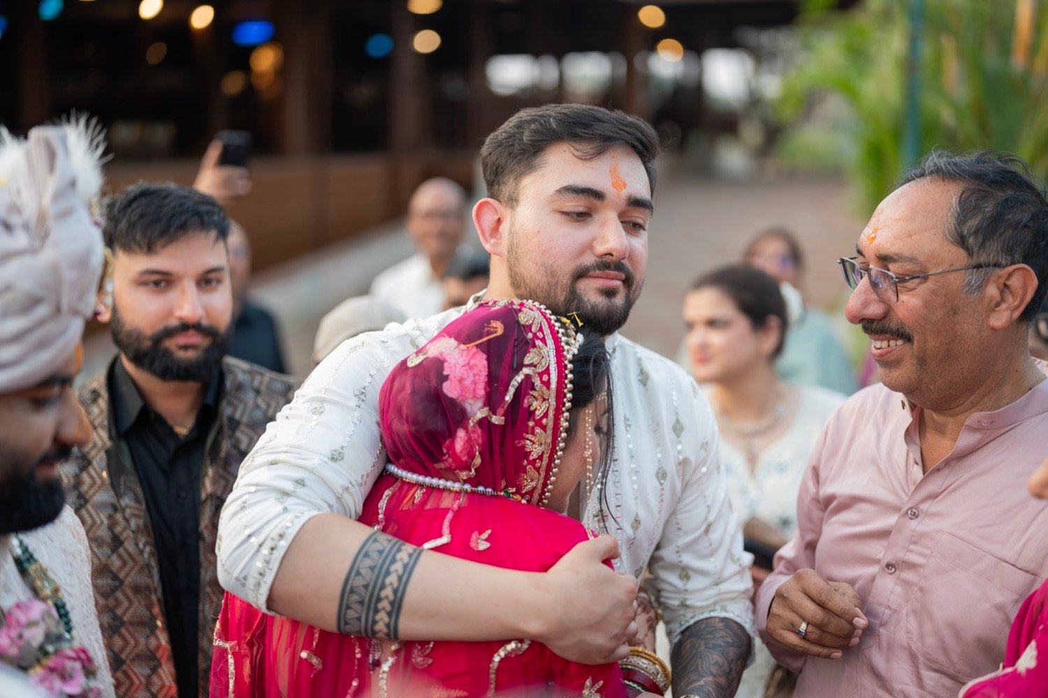 Shivani and Abhishek — the ceremony