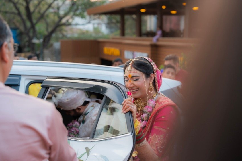 Shivani and Abhishek — the ceremony