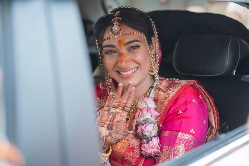 Shivani and Abhishek — the ceremony