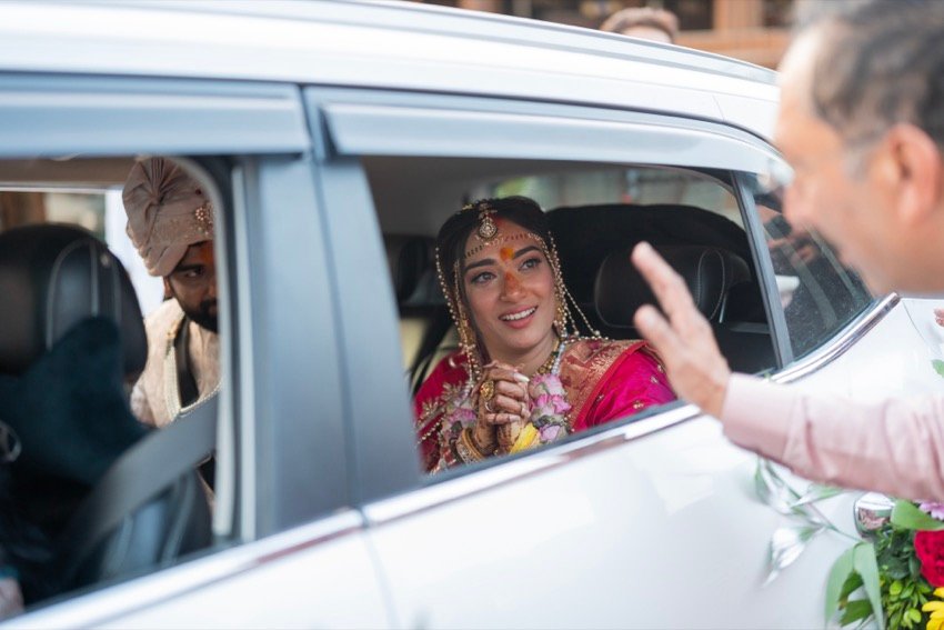 Shivani and Abhishek — the ceremony