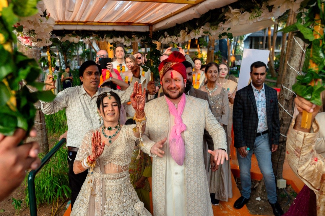 Bhavna and Przemo — the wedding day