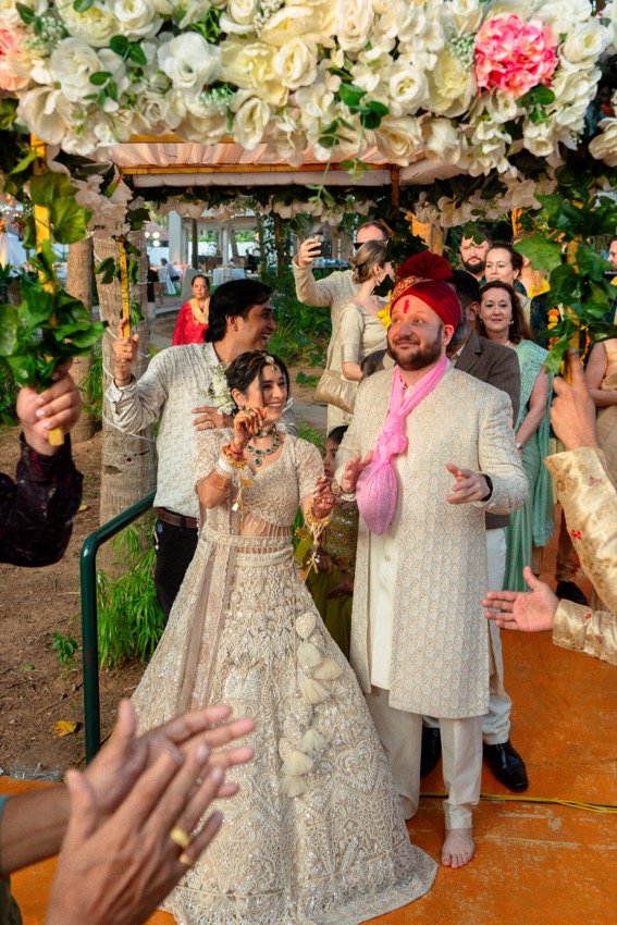 Bhavna and Przemo — the wedding day