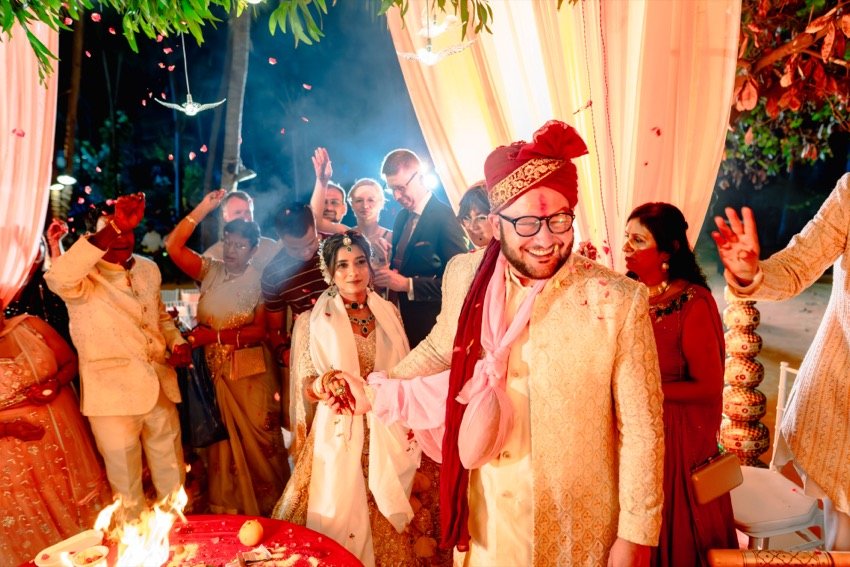 Bhavna and Przemo — the wedding day