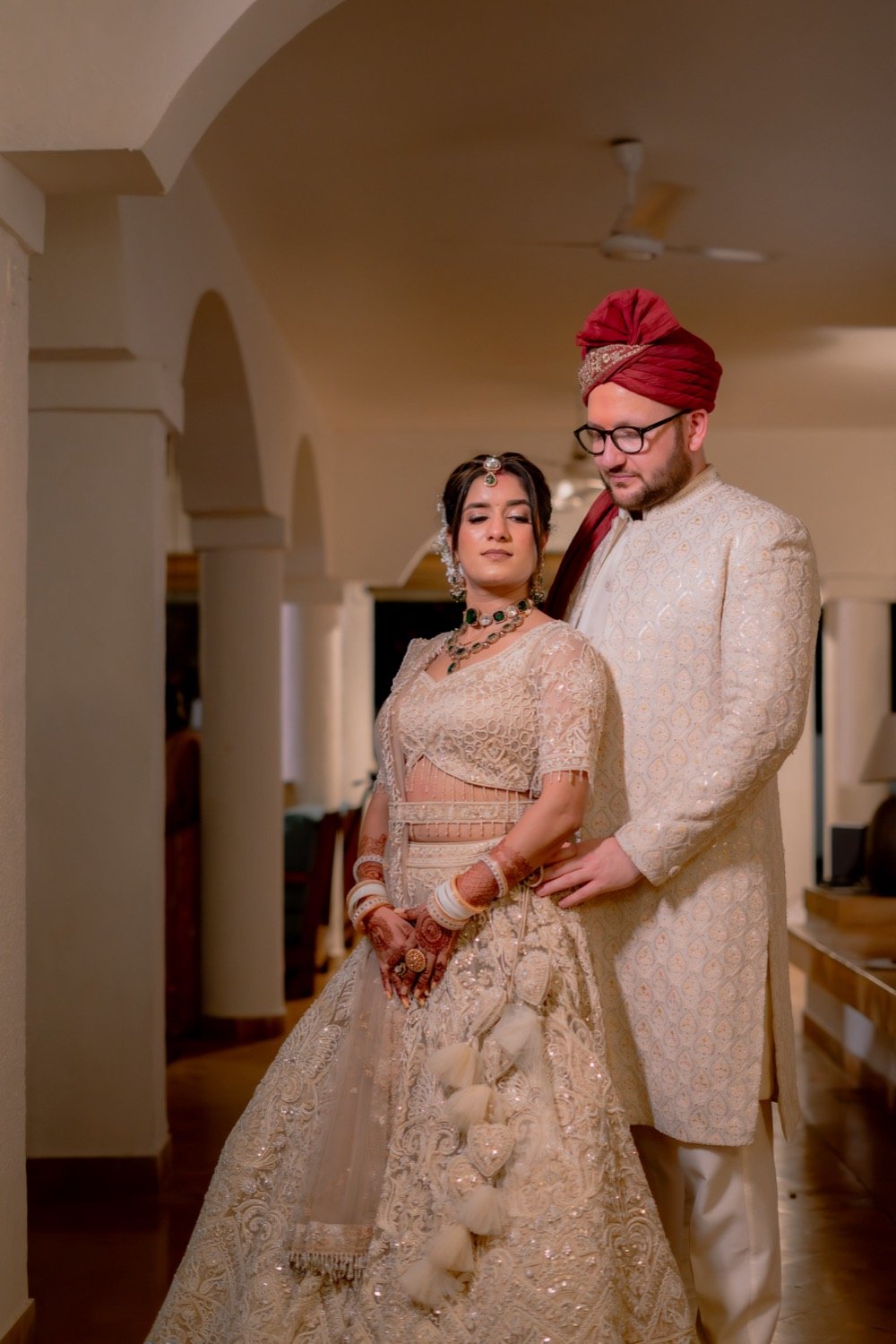 Bhavna and Przemo — the wedding day